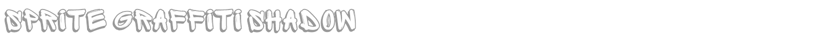 Sprite Graffiti font preview